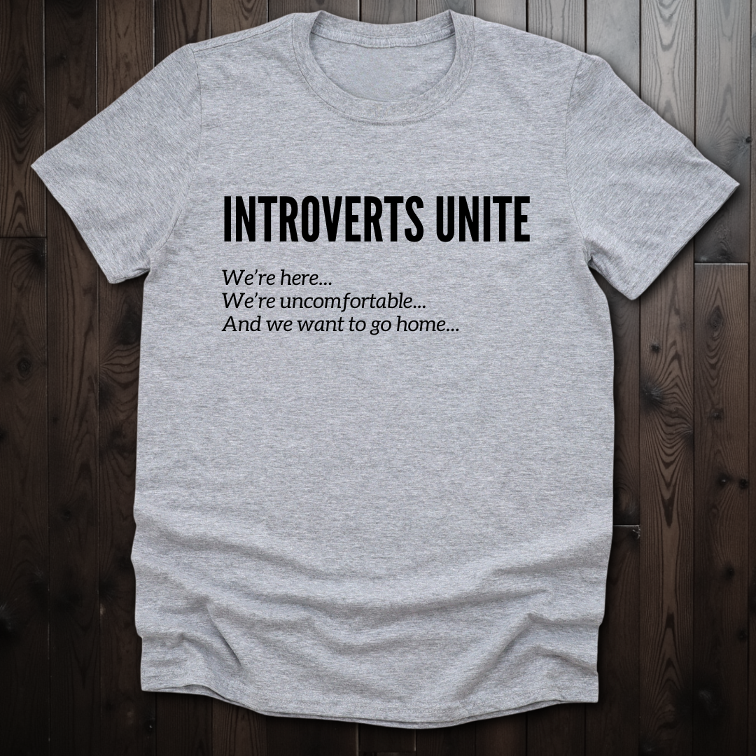 Introverts Unite Unisex Softstyle T-Shirt
