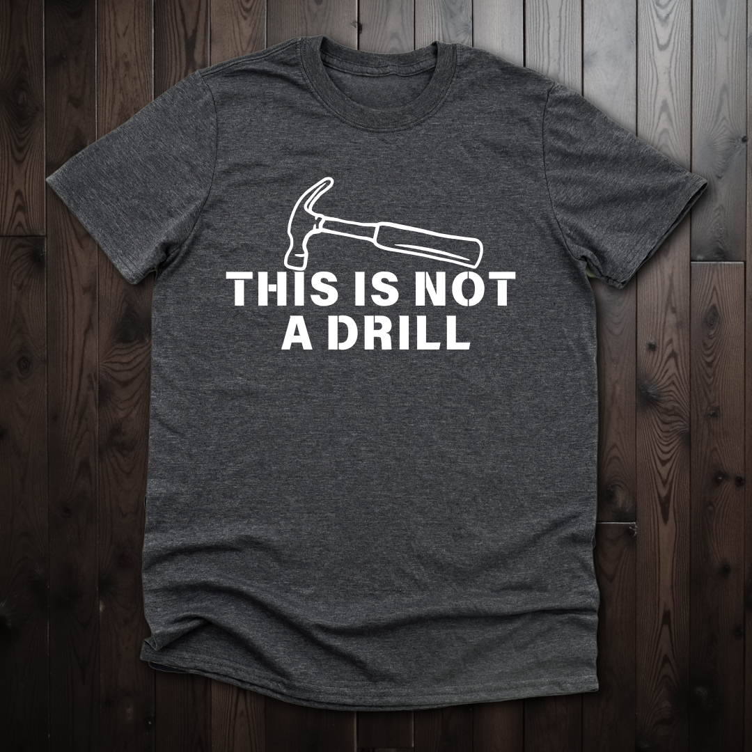 Not A Drill Unisex Softstyle T-Shirt