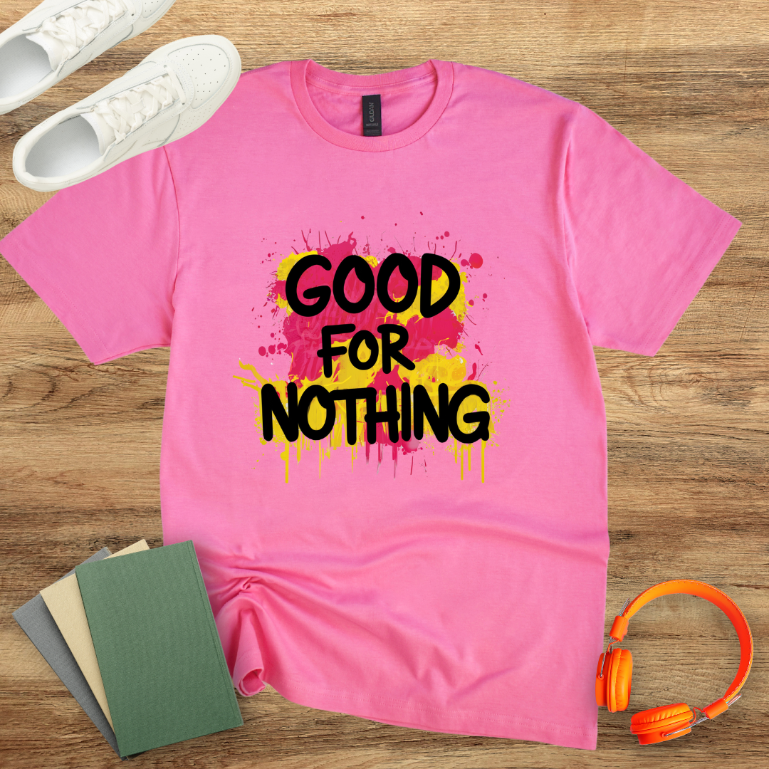 Good For Nothing Graffiti Unisex Softstyle T-Shirt