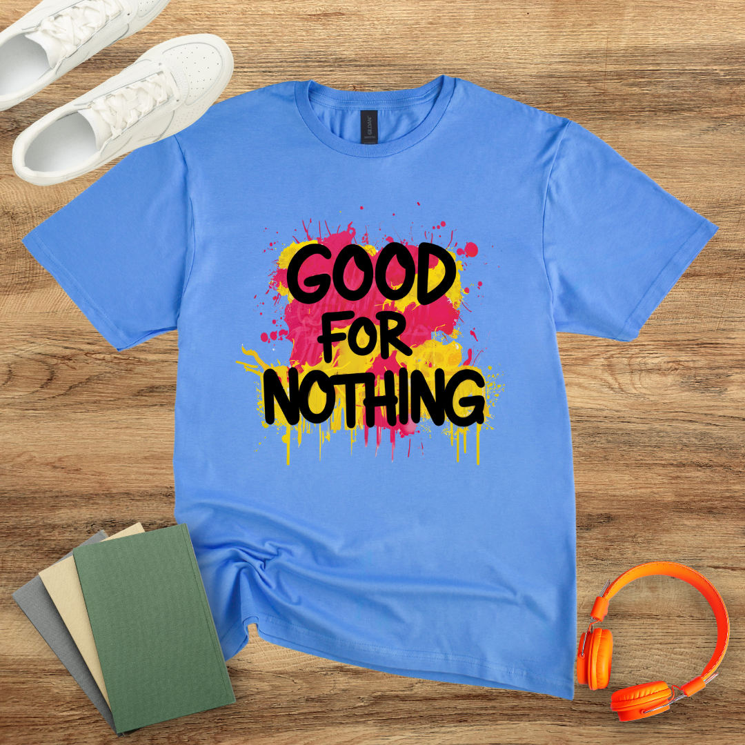 Good For Nothing Graffiti Unisex Softstyle T-Shirt