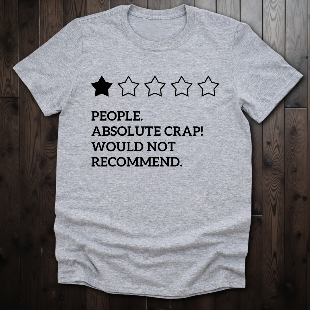 People Absolute Crap Unisex Softstyle T-Shirt