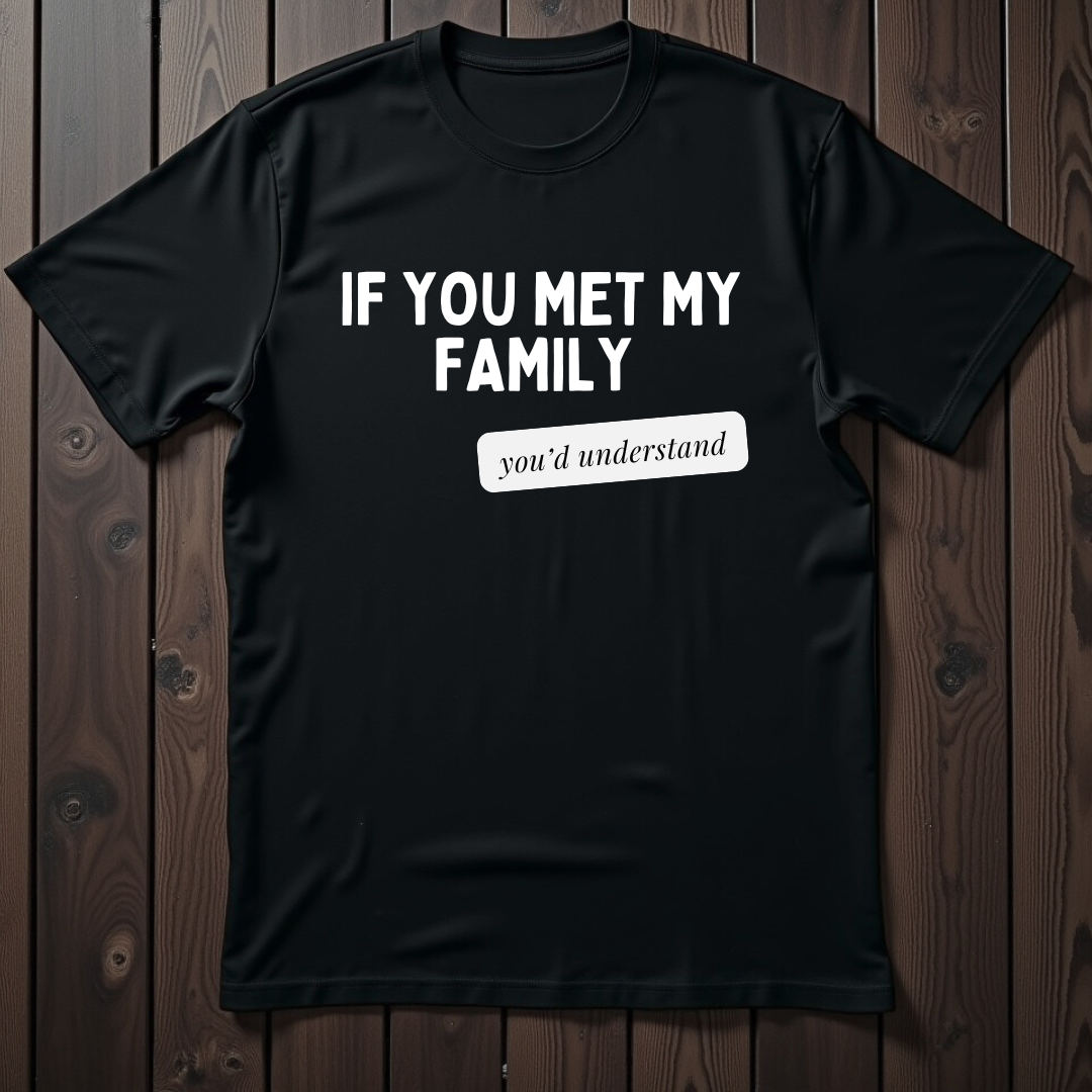 If You Met My Family Unisex Softstyle T-Shirt