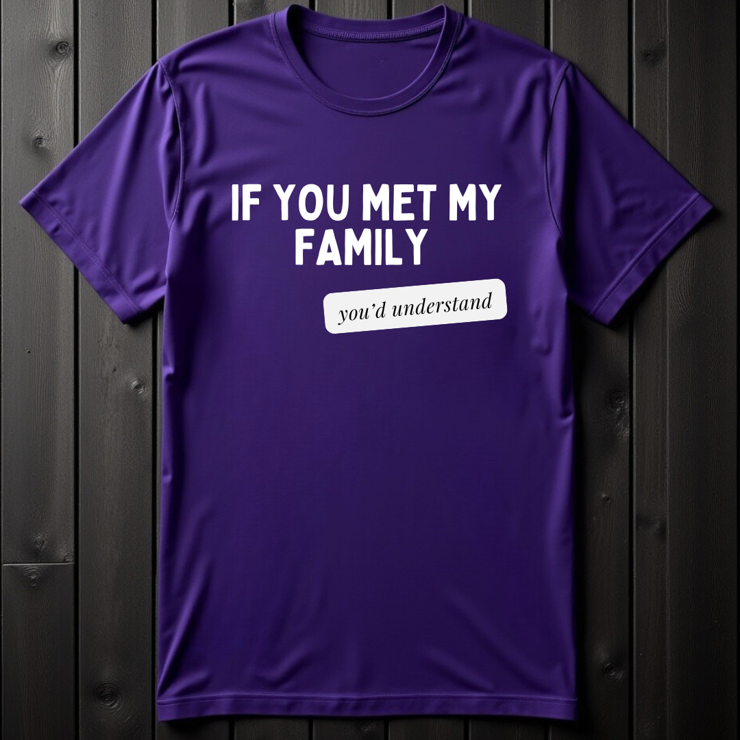 If You Met My Family Unisex Softstyle T-Shirt