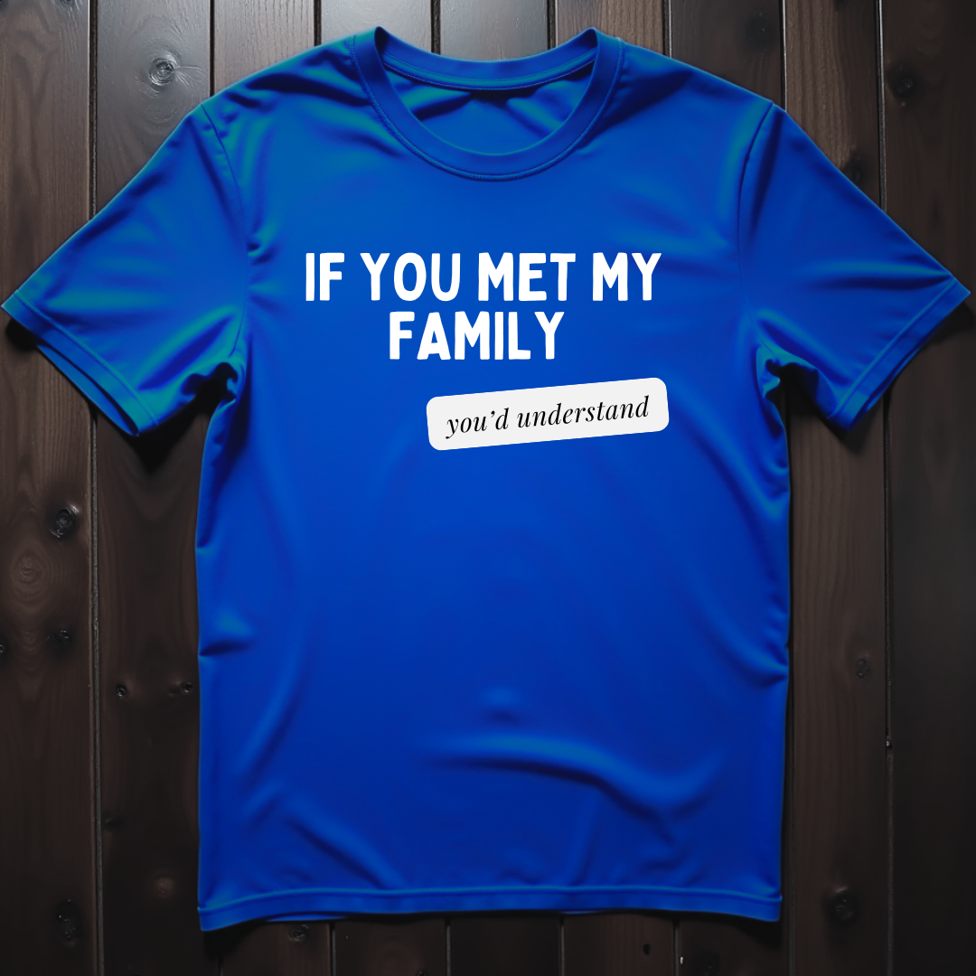 If You Met My Family Unisex Softstyle T-Shirt