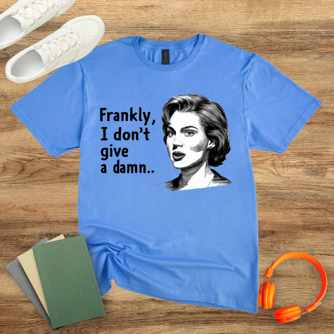 Frankly, I Don't Give A Damn Unisex Softstyle T-Shirt