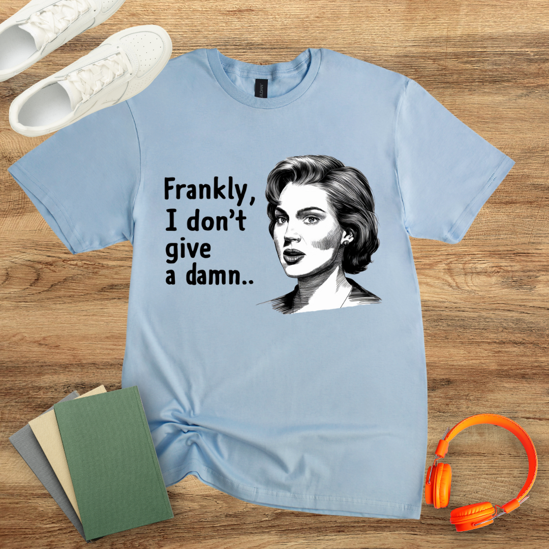 Frankly, I Don't Give A Damn Unisex Softstyle T-Shirt