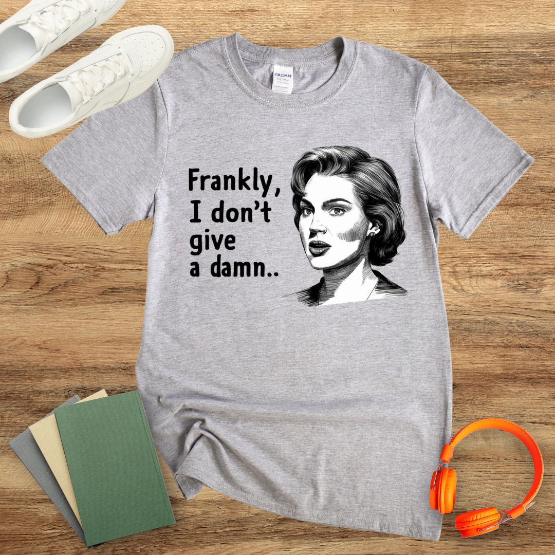 Frankly, I Don't Give A Damn Unisex Softstyle T-Shirt