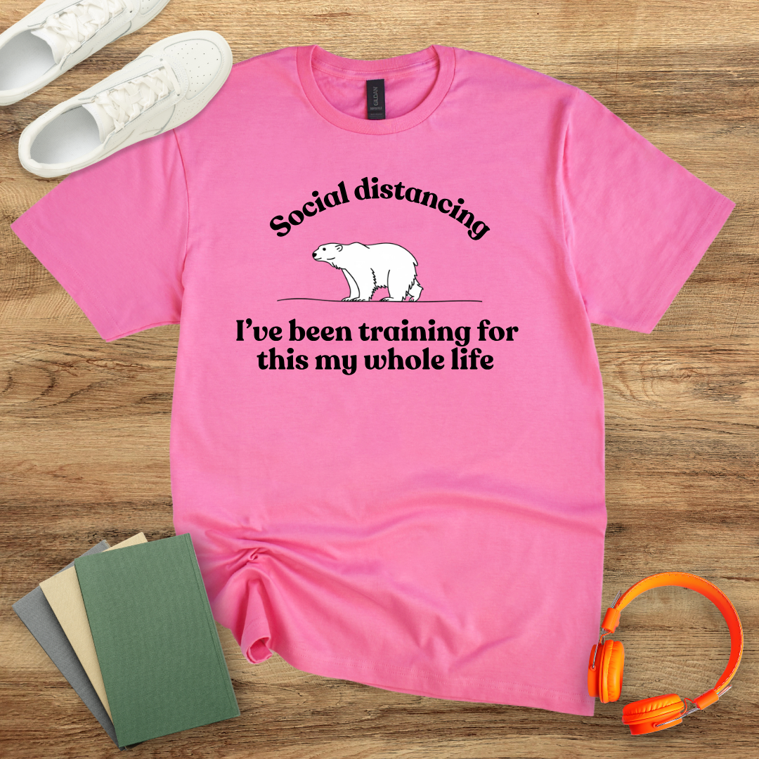 Social Distancing Unisex Softstyle T-Shirt