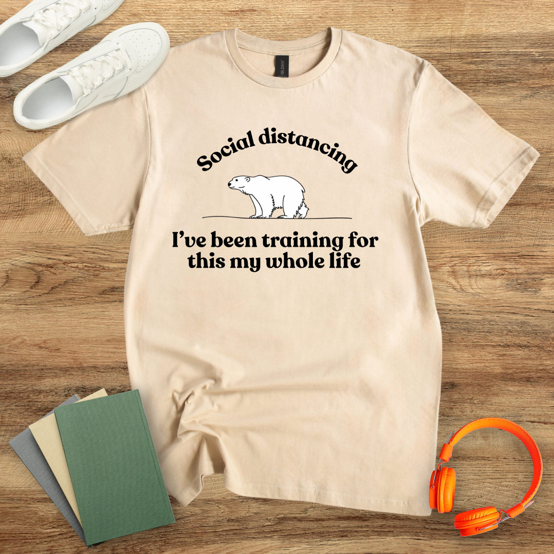 Social Distancing Unisex Softstyle T-Shirt