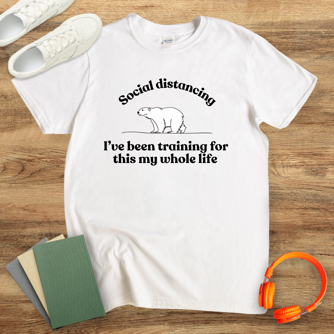 Social Distancing Unisex Softstyle T-Shirt