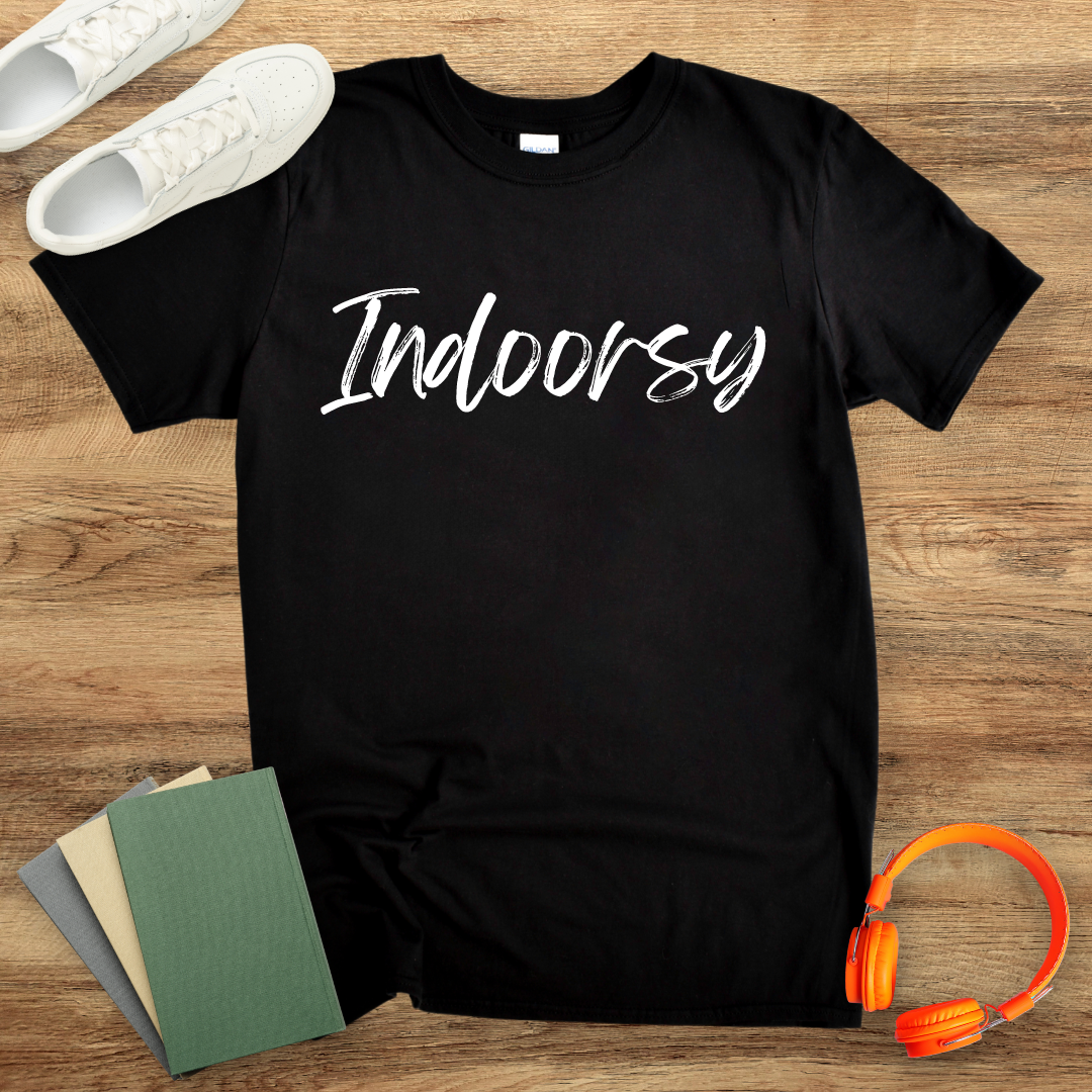 Indoorsy Handwritten Unisex Softstyle T-Shirt