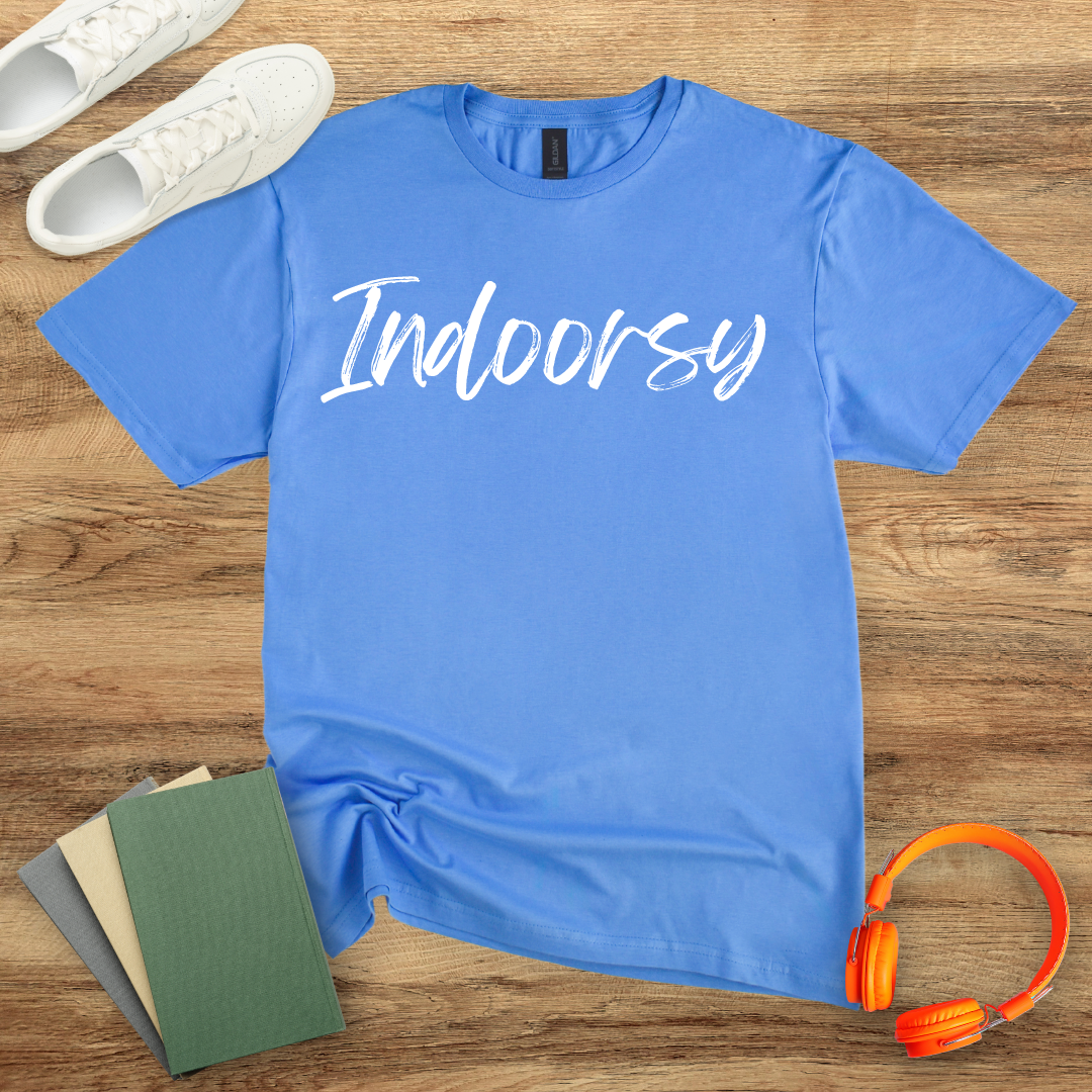 Indoorsy Handwritten Unisex Softstyle T-Shirt
