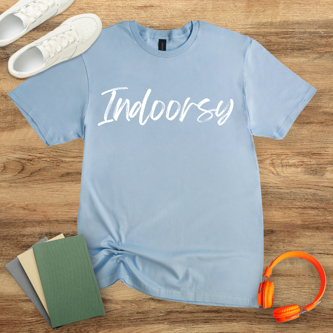 Indoorsy Handwritten Unisex Softstyle T-Shirt