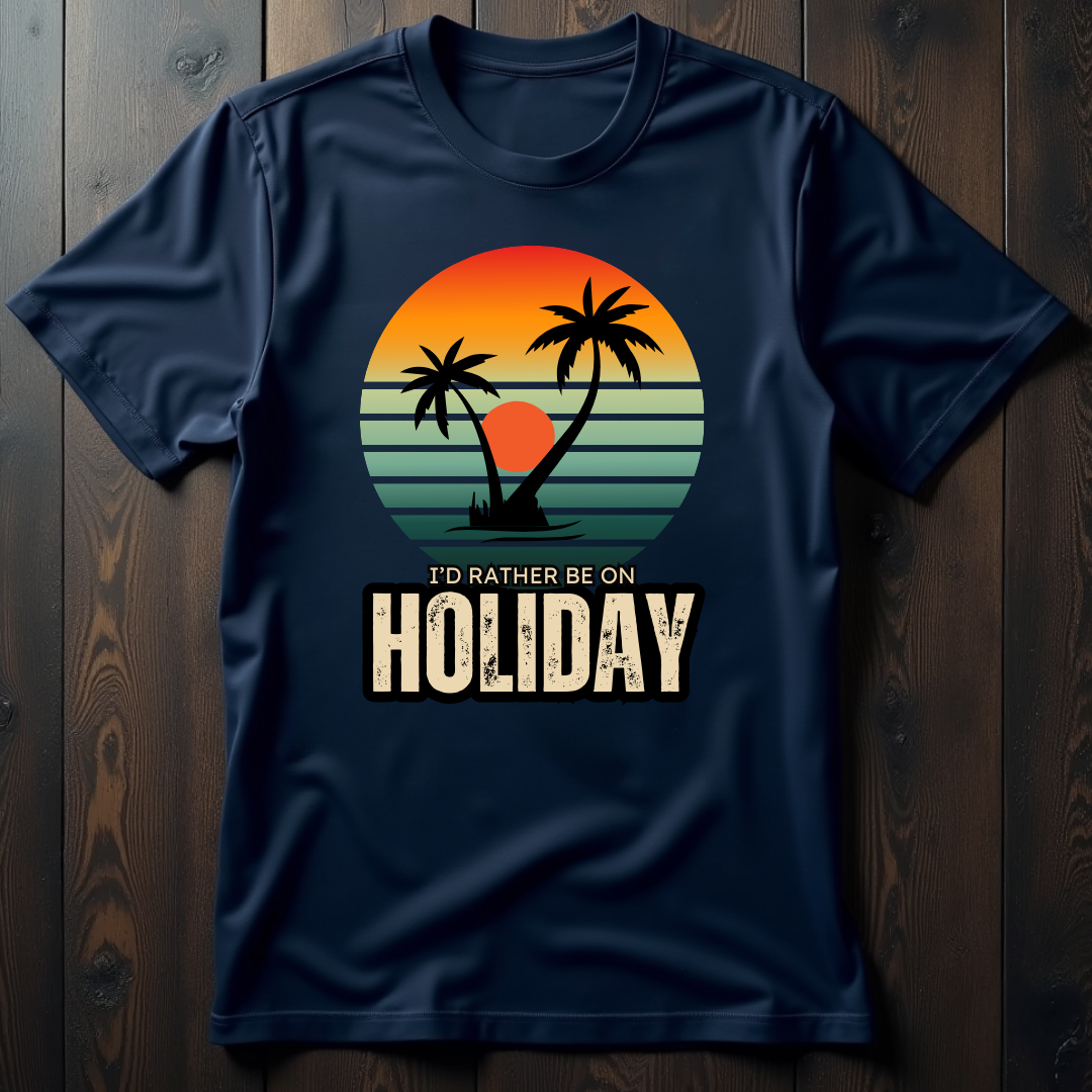 Rather Be On Holiday Unisex T-Shirt