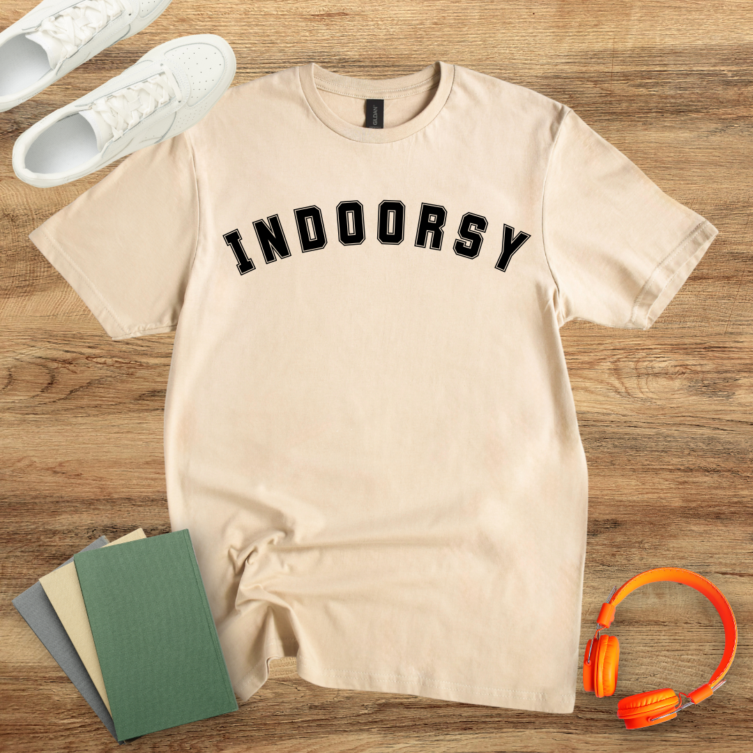 Indoorsy College Style Unisex Softstyle T-Shirt