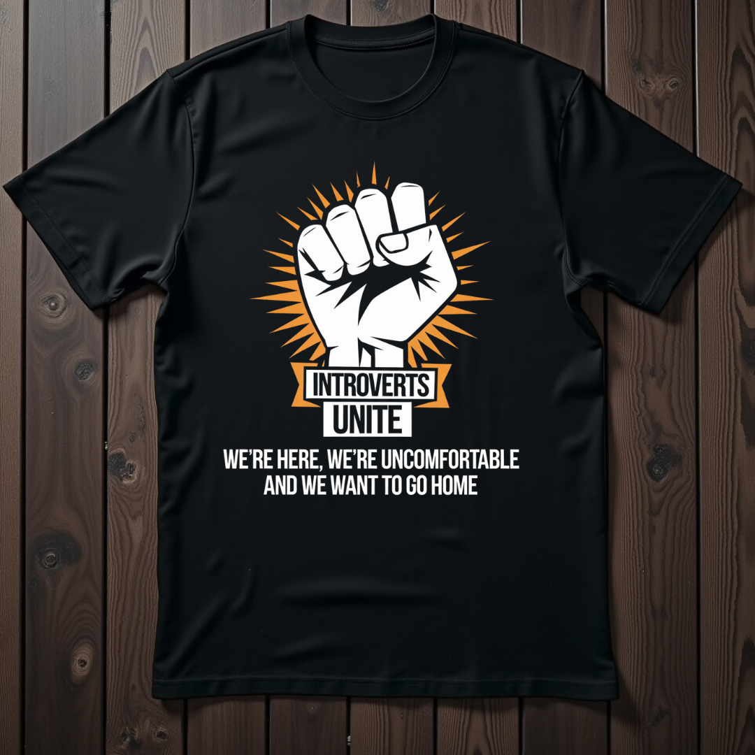 Introverts Unite Glory Unisex T-Shirt
