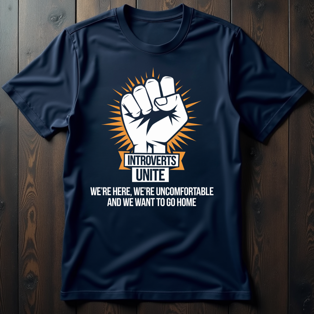 Introverts Unite Glory Unisex T-Shirt