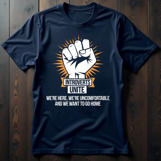 Introverts Unite Glory Unisex T-Shirt