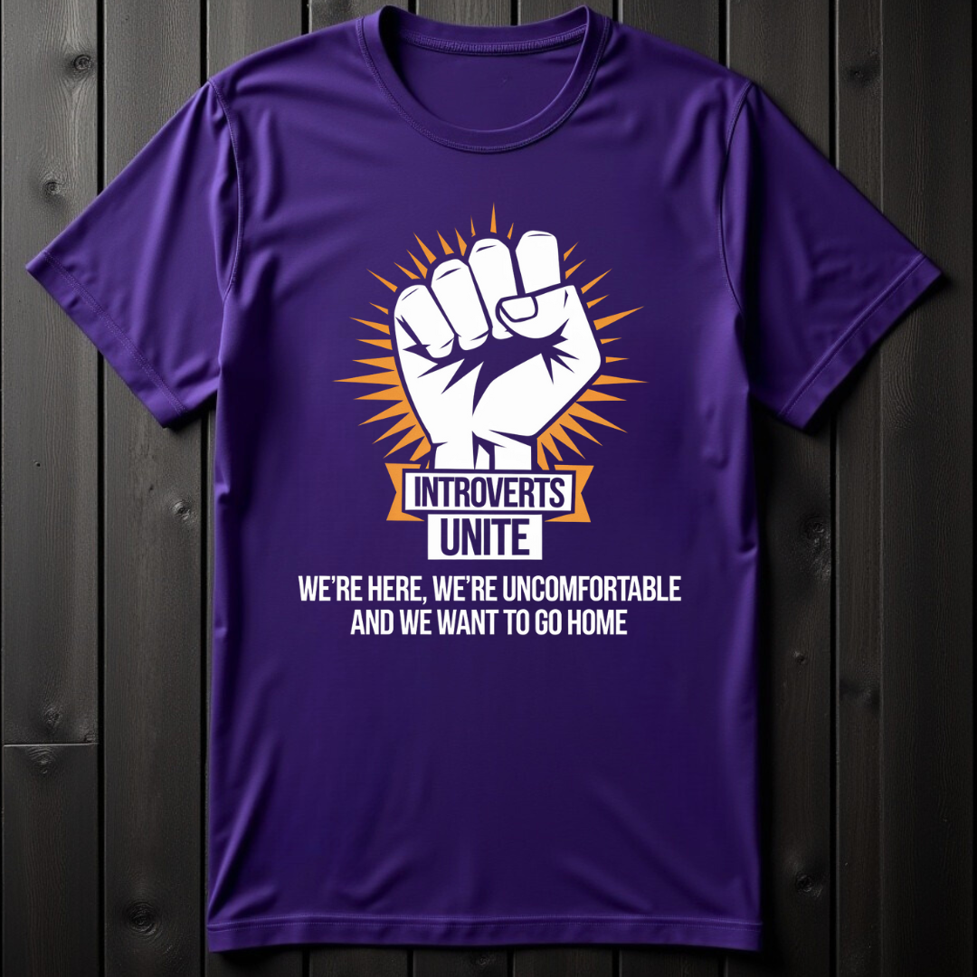 Introverts Unite Glory Unisex T-Shirt
