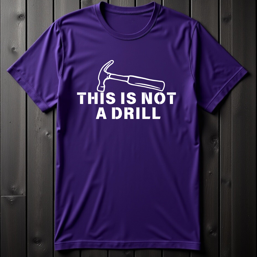 Not A Drill Unisex Softstyle T-Shirt