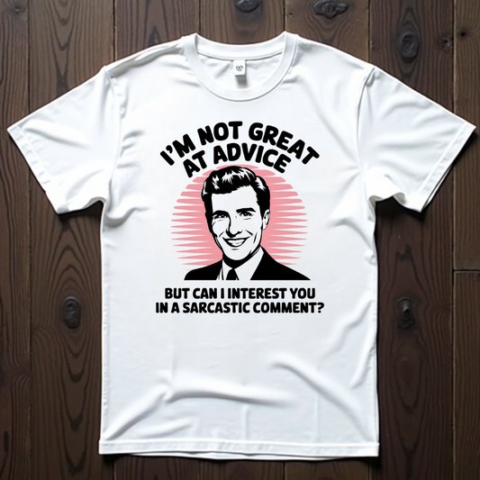 Not Great At Advice Unisex Softstyle T-Shirt