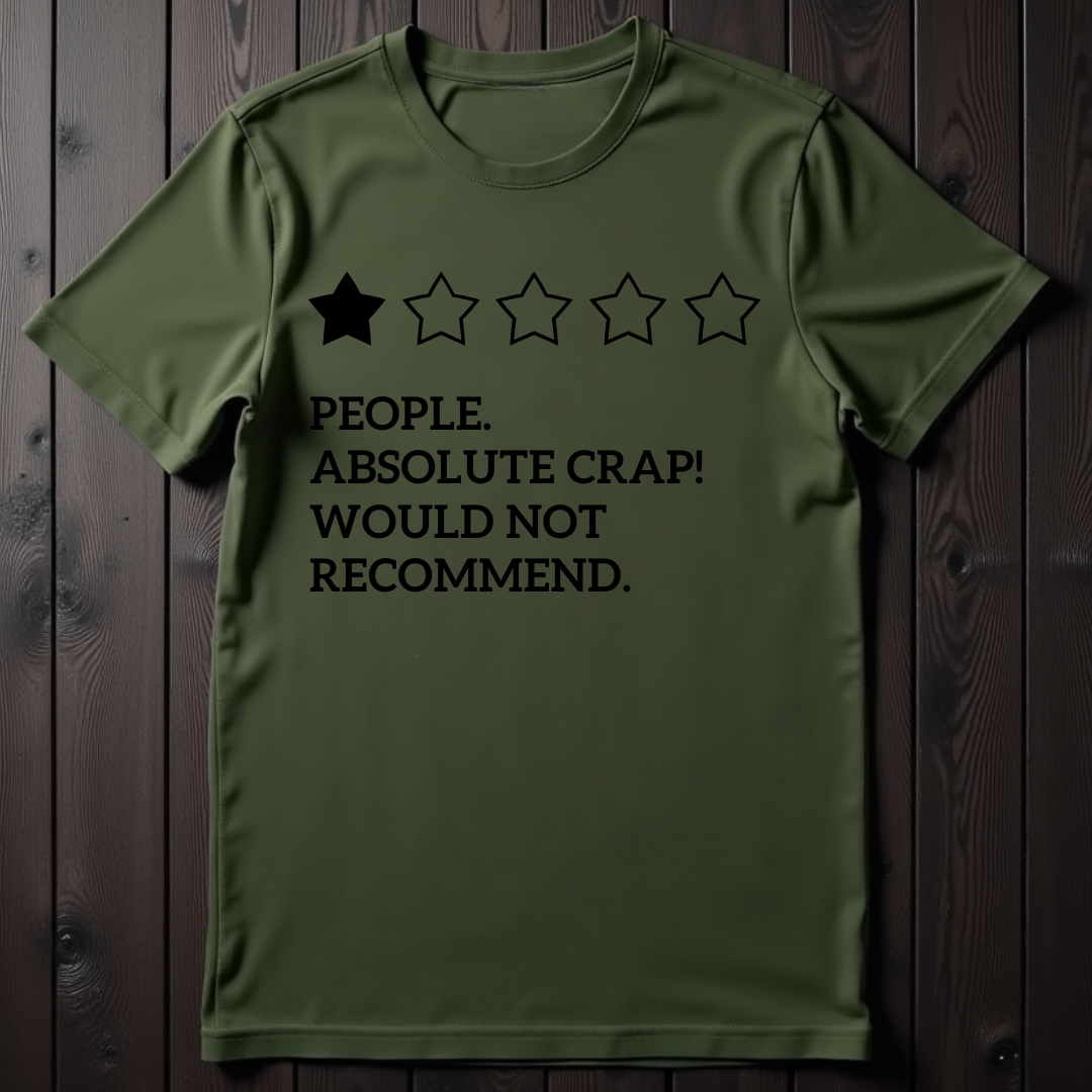 People Absolute Crap Unisex Softstyle T-Shirt