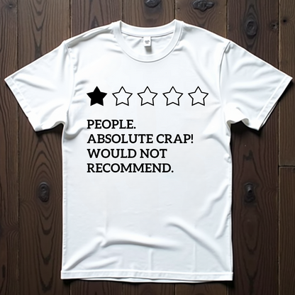 People Absolute Crap Unisex Softstyle T-Shirt