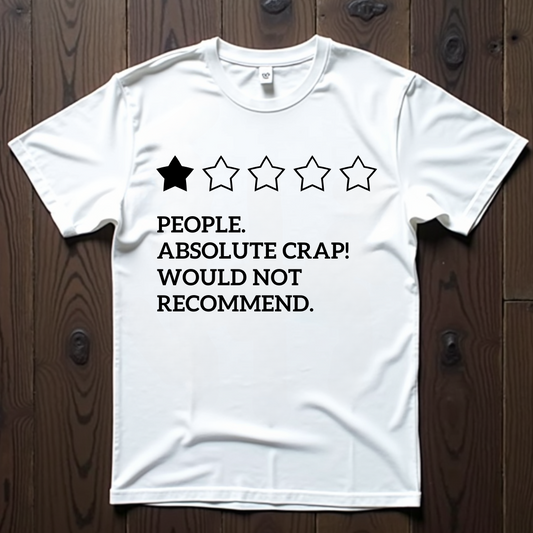 People Absolute Crap Unisex Softstyle T-Shirt
