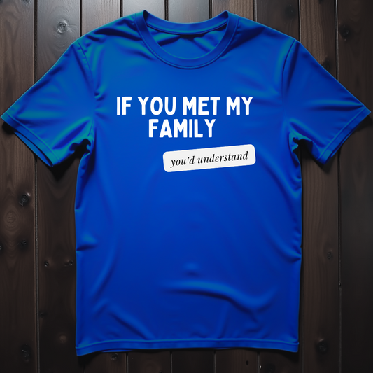 If You Met My Family Unisex Softstyle T-Shirt