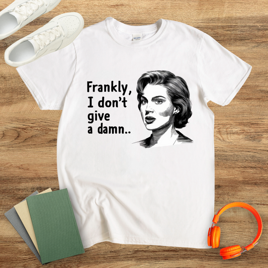 Frankly, I Don't Give A Damn Unisex Softstyle T-Shirt