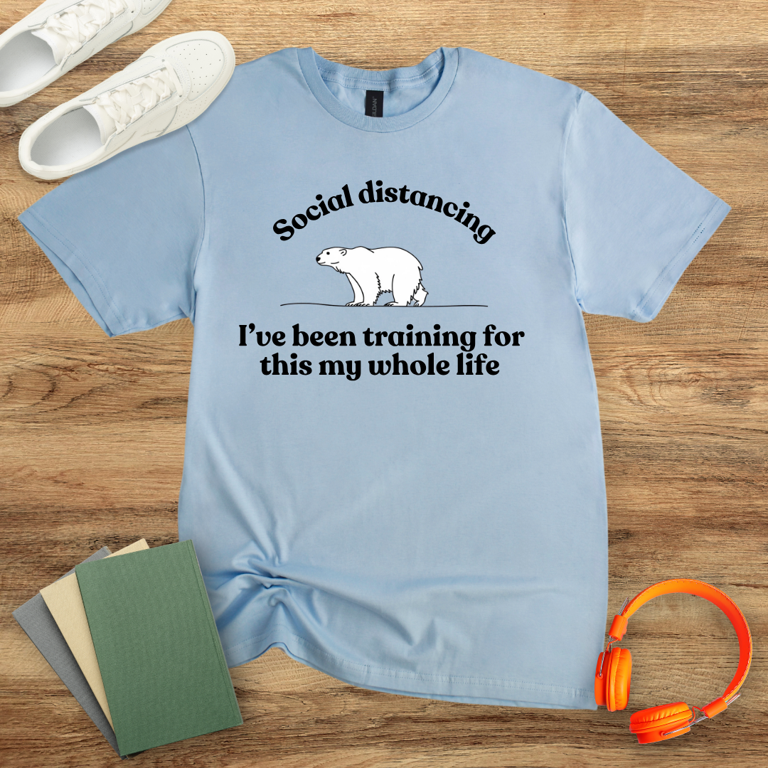 Social Distancing Unisex Softstyle T-Shirt