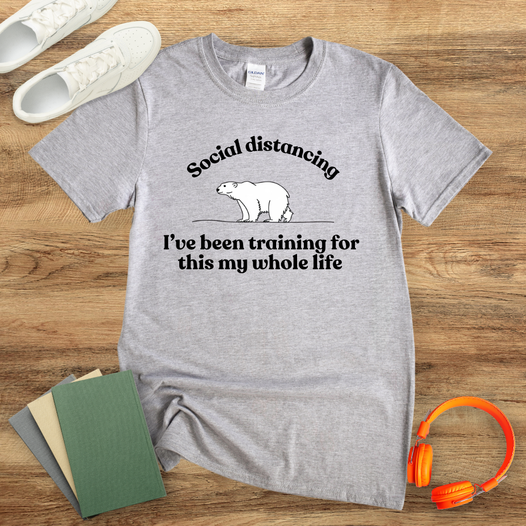 Social Distancing Unisex Softstyle T-Shirt