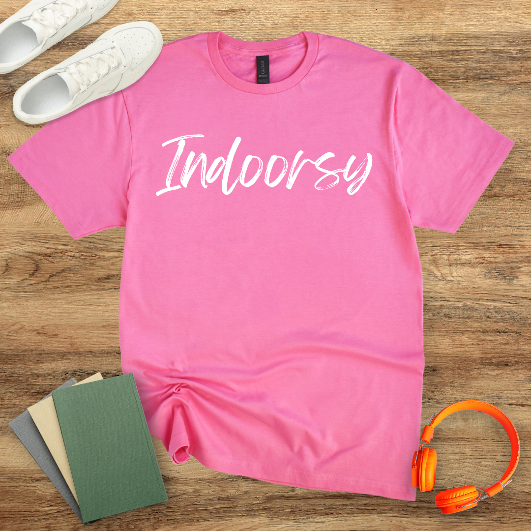 Indoorsy Handwritten Unisex Softstyle T-Shirt