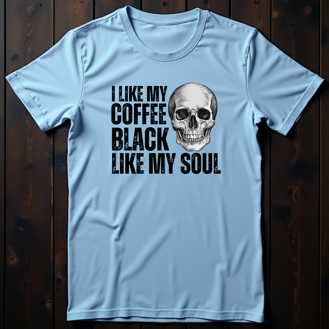 I Like My Coffee Black Like My Soul Unisex T-Shirt