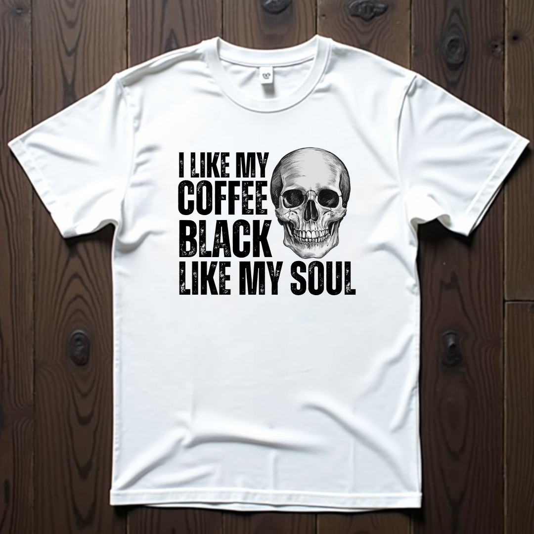 I Like My Coffee Black Like My Soul Unisex T-Shirt